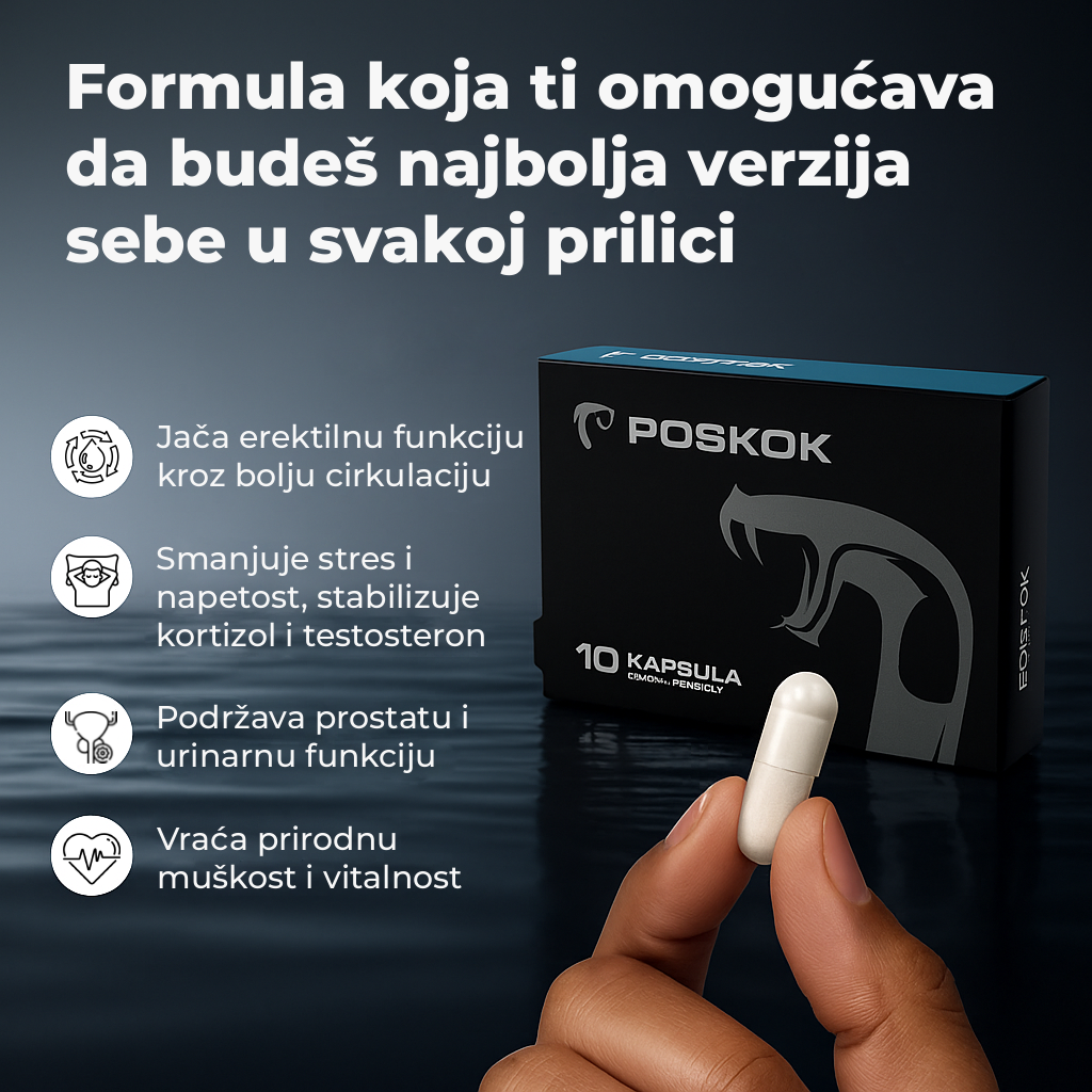 POSKOK: Prirodne Tablete za Muške Probleme
